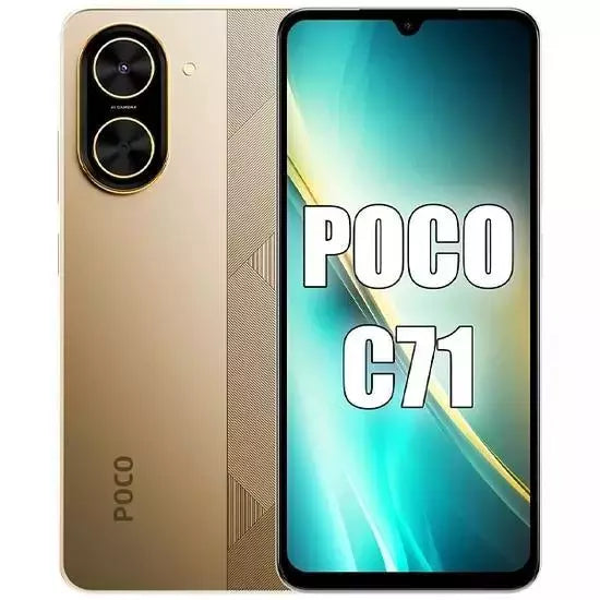 Smartphone Xiaomi Poco C71 4/128GB - Gold