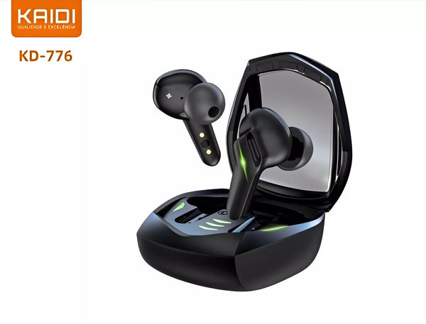 Fone Gamer Bluetooth Sem Fio Kaidi Tws Kd-776