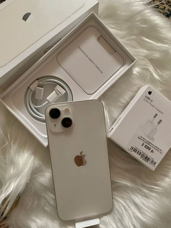 Iphone 13 128gb Vitrine Swap + Cabo e Fonte - Branco