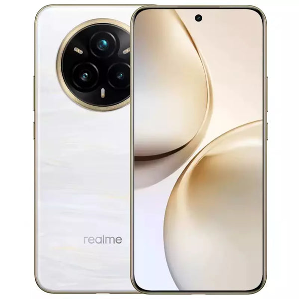 Smartphone Realme 14 Pro Plus 12/512 5G NFC IP69 Snapdragon 7s Gen3 - Branco